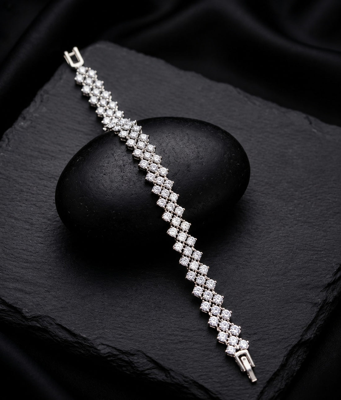 Zara Diamond-Look  Bracelet For Women