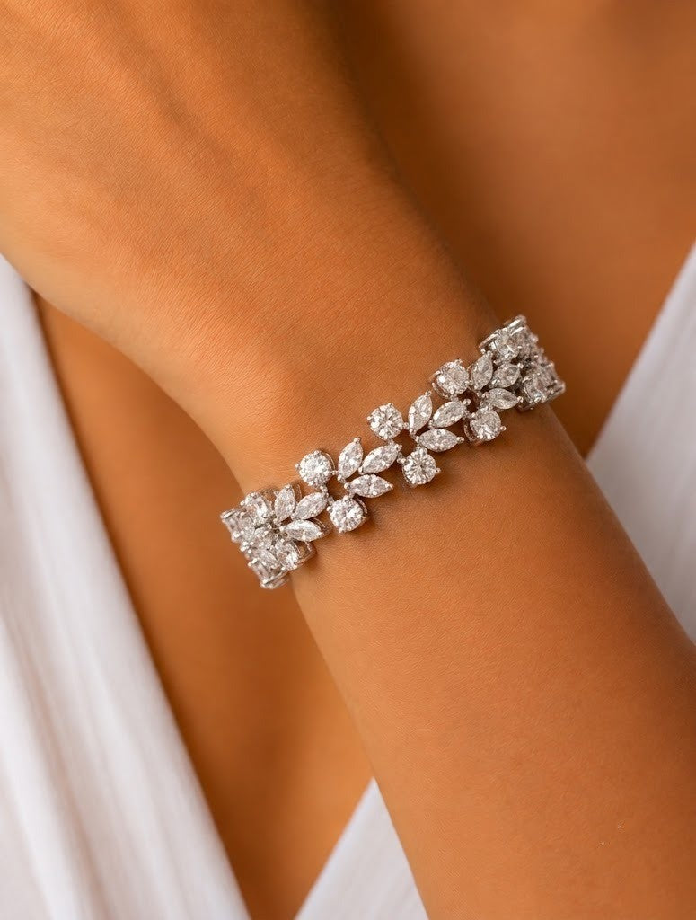 Elvanya Marquise Bloom Bracelet