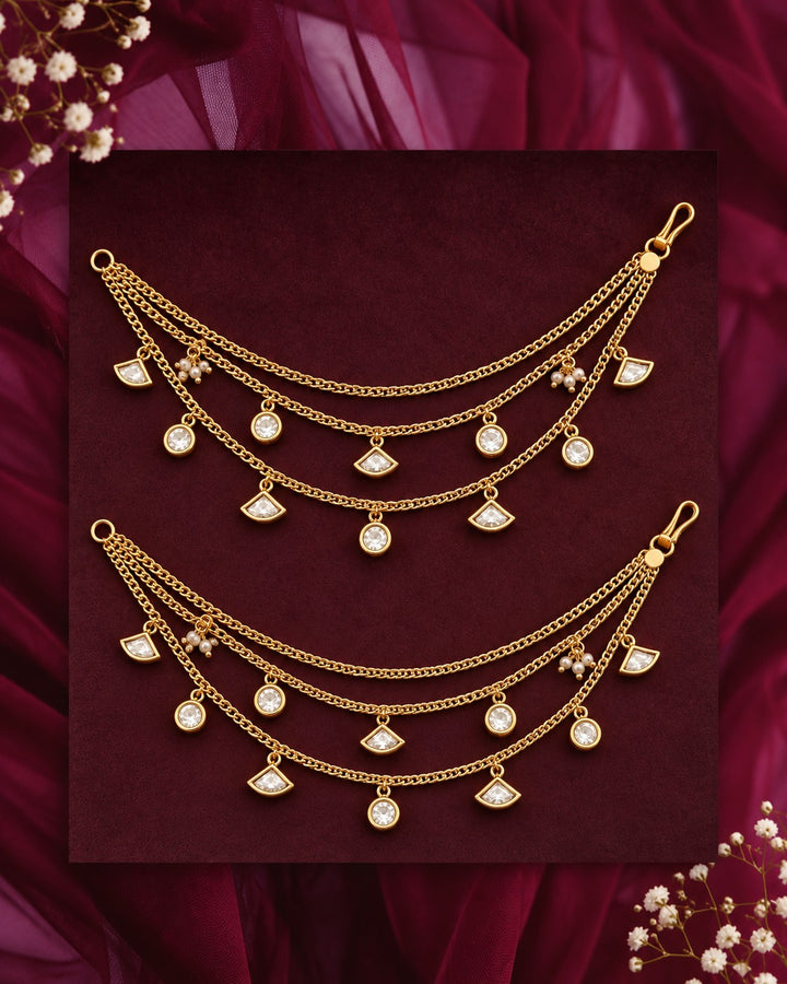 Zareen Charvi Multi-Layer Stone Chain