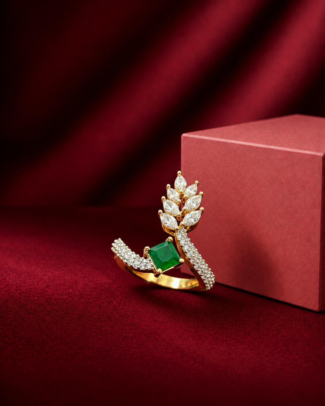 Vanya Vine Adjustable Ring