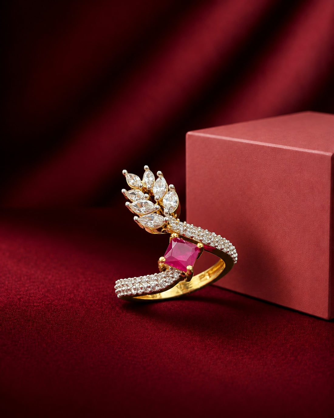 Vanya Vine Adjustable Ring