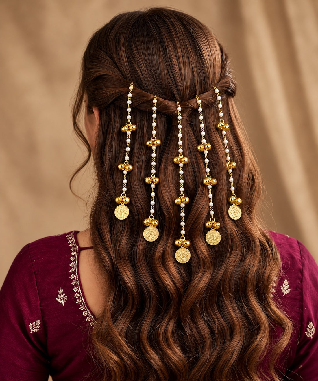 Swarna Pearl Hair Accessories