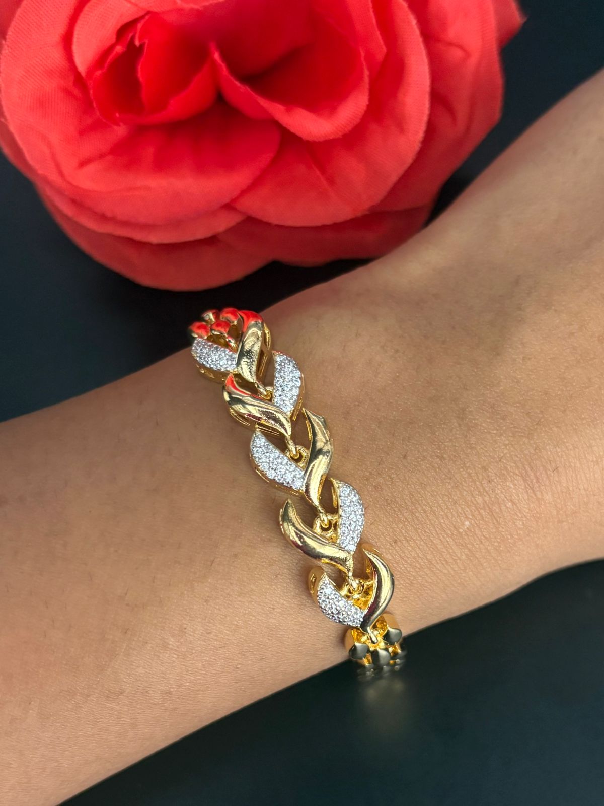 Gold Chain Bracelet for Women