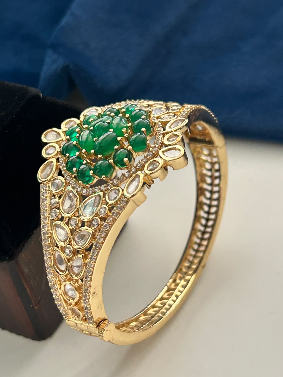 Raktima Kundan Royale Traditional  Openable Bracelet  for Women