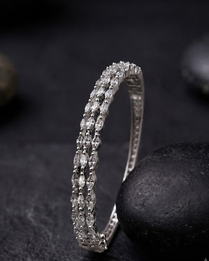 Royale Marquise Crystal Bangle