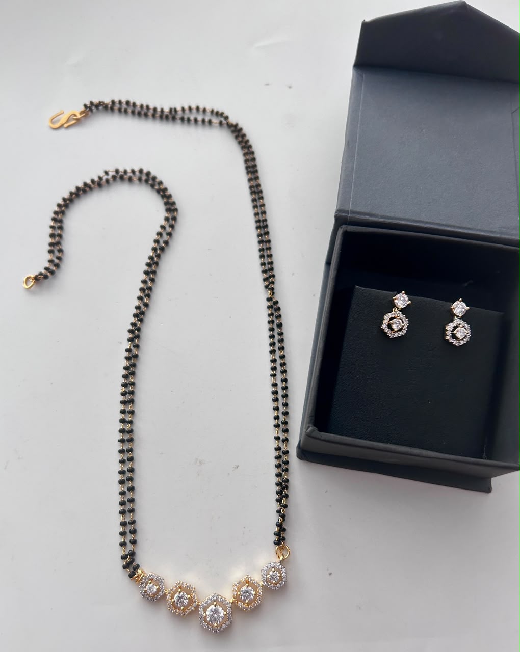 Kiara Diamond Glow Mangalsutra Set