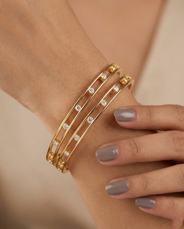 Aabha Diamond Bangles