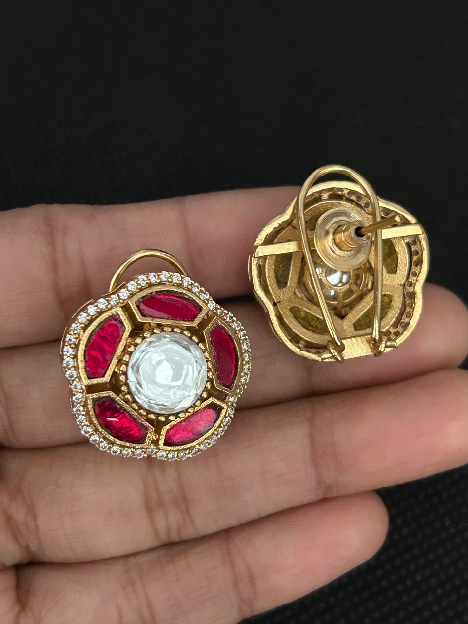 Maharani Kundan Pendant Set