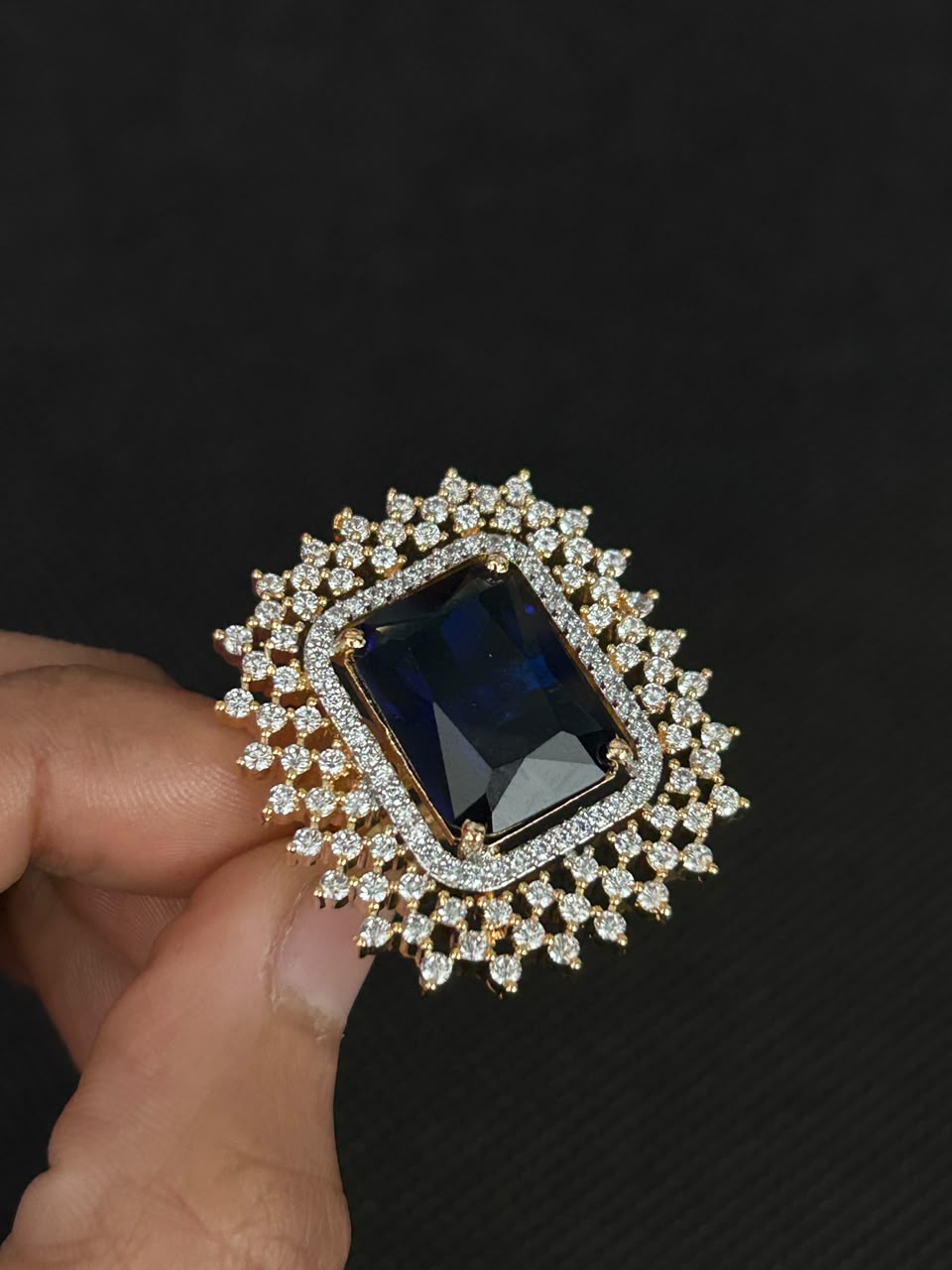 Aurelia Royale Adjustable Statement Ring