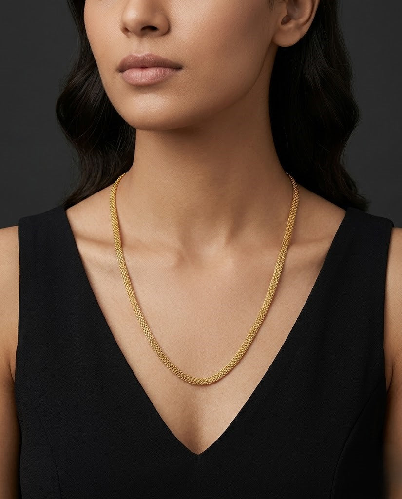 Aarini Luxe Gold-Tone Daily Wear Chain