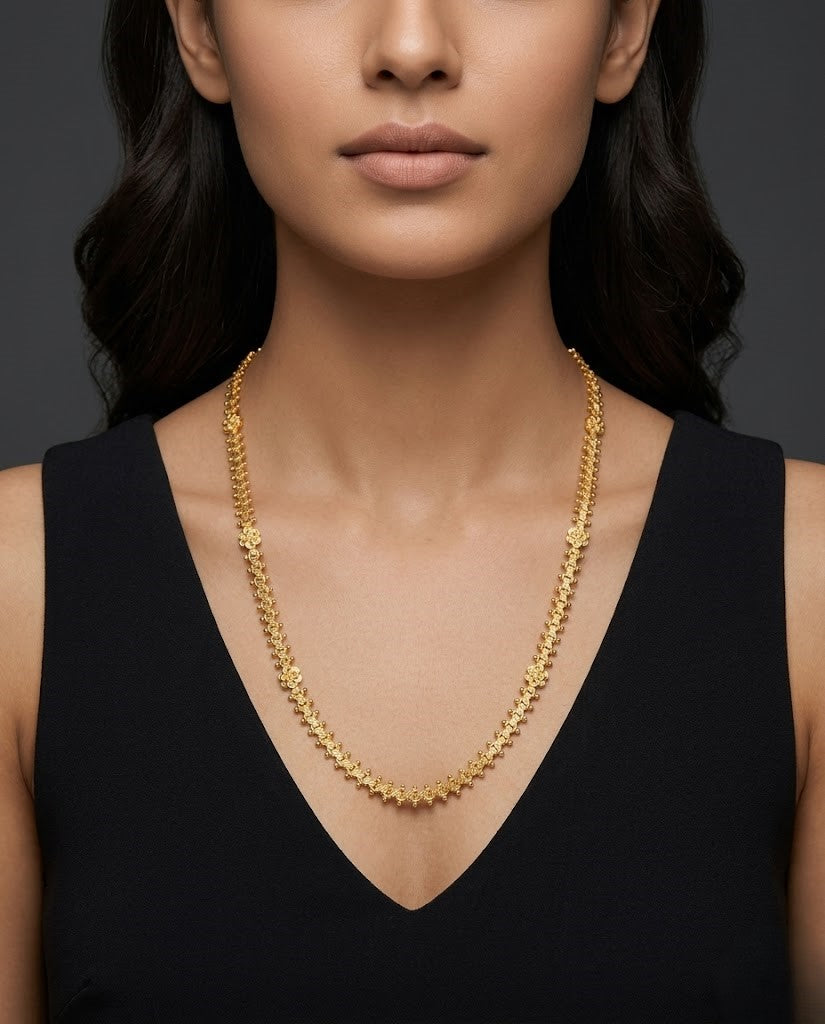 Pushpa Rekha Traditional Daily Wear Chain for Women