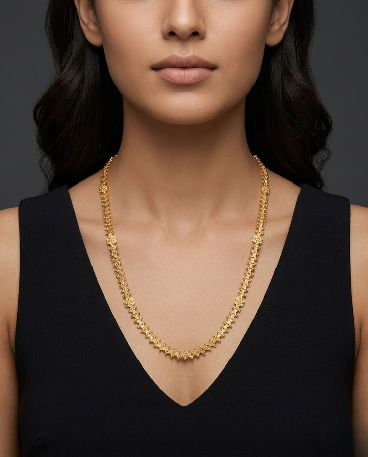 Pushpa Rekha Traditional Daily Wear Chain for Women