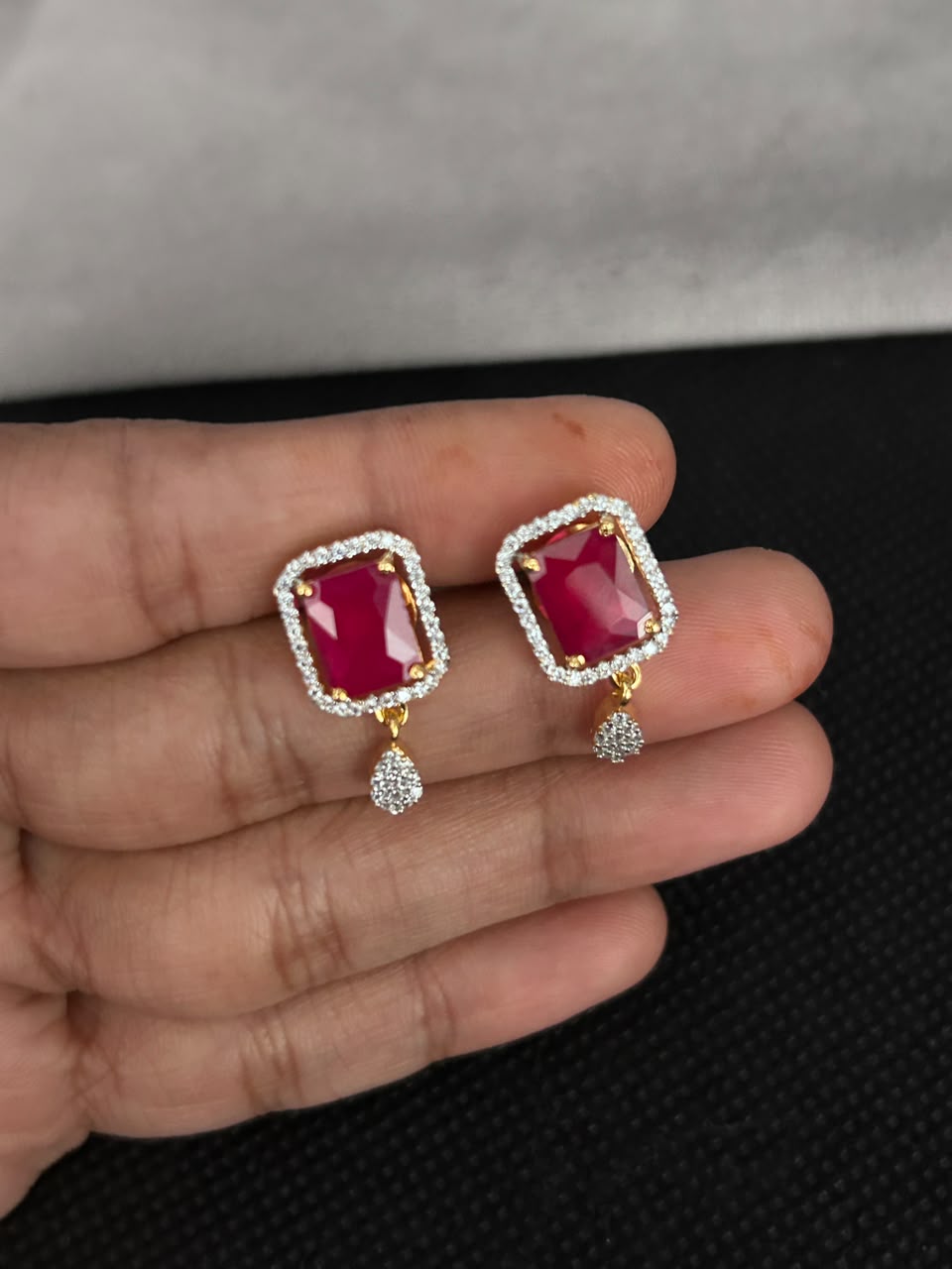 18 Inch Regal Trio Stone Mangalsutra Set