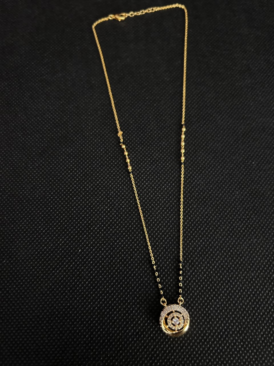 Avyara Diamond Swirl Mangalsutra – Buy 1 Get 1 Free