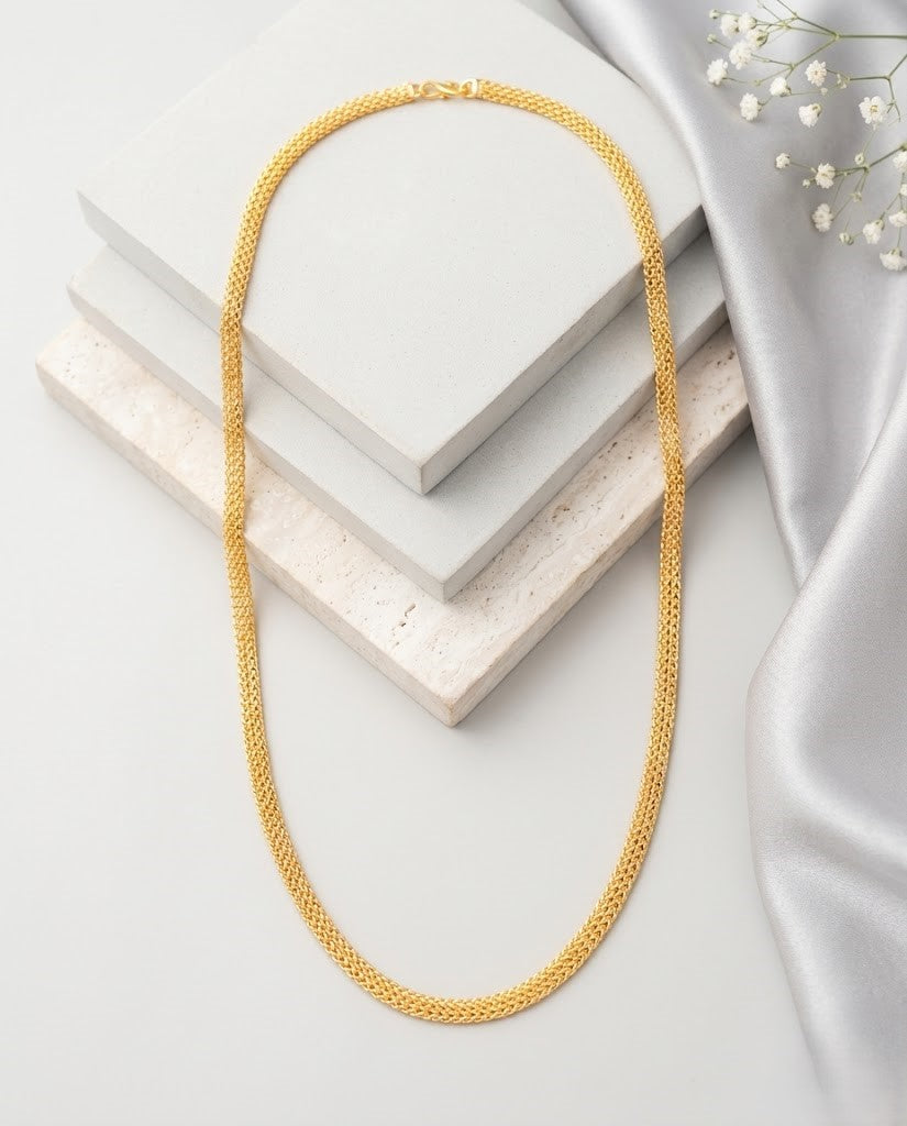 Aarini Luxe Gold-Tone Daily Wear Chain