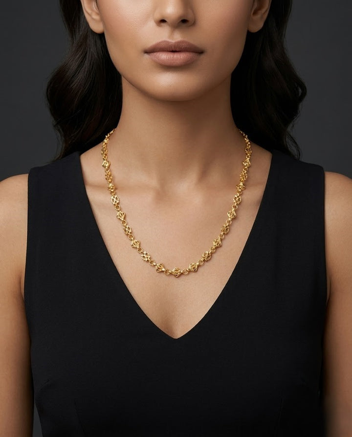 Varnika Luxe Designer Gold-Tone Chain