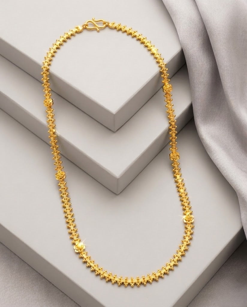 Pushpa Rekha Traditional Daily Wear Chain for Women